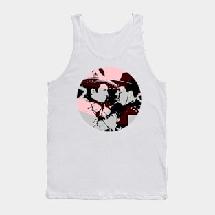 Cowboys fighting wild west Tank Top